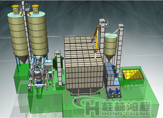 HC氫氧化鈣生產(chǎn)線(xiàn)